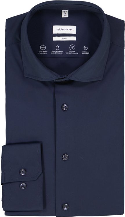 Seidensticker Herren Hemd blau