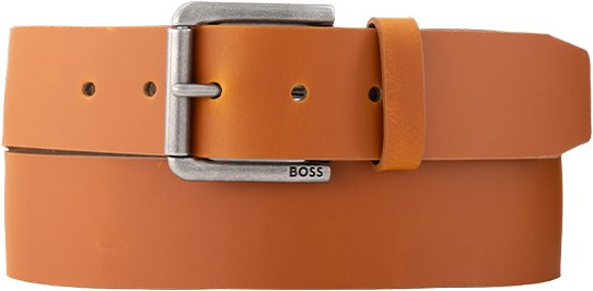Thumbnail - BOSS Black Herren Gürtel braun Glattleder