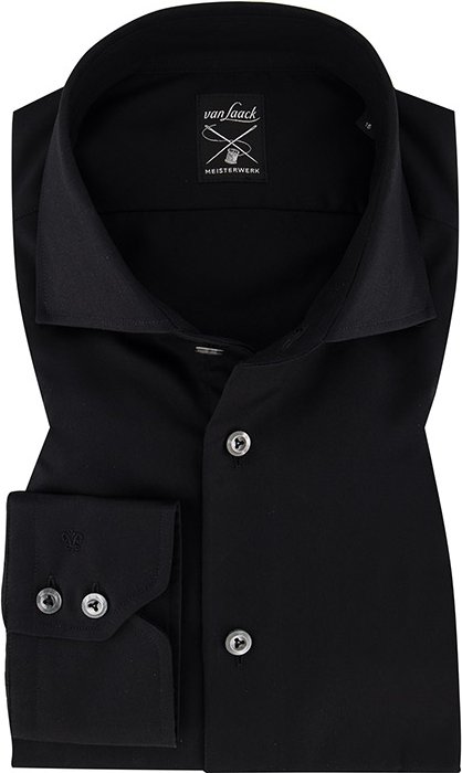 van Laack Herren Hemd schwarz