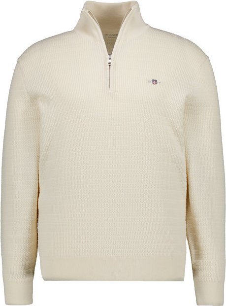 Gant Herren Troyer weiß unifarben