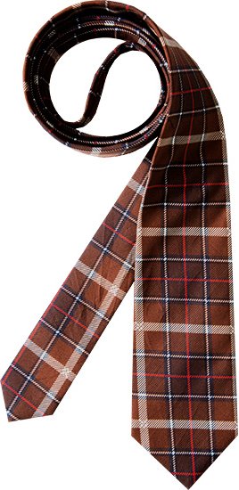 Thumbnail - GIVENCHY Herren Krawatte braun mit Karos