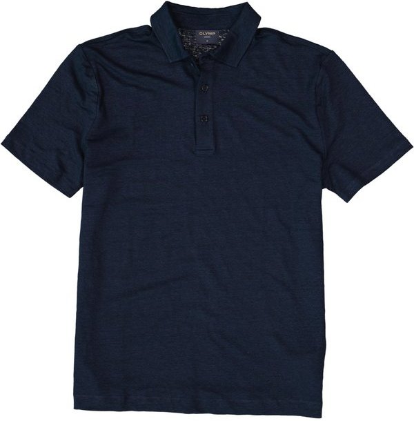 OLYMP Herren Polo-Shirt blau