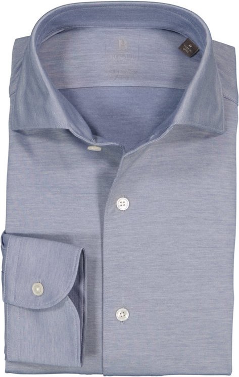 Thumbnail - BOGGI MILANO Herren Hemd blau meliert