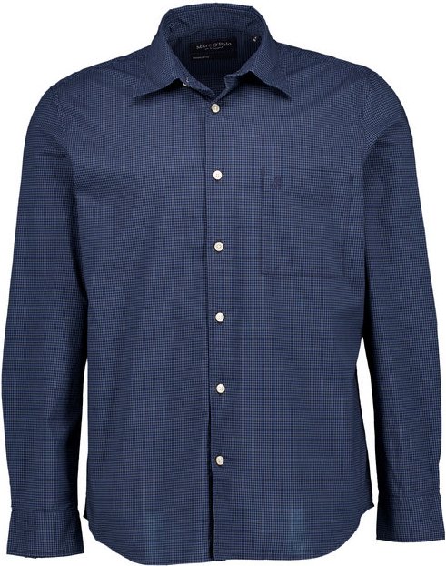 Thumbnail - Marc O'Polo Herren Hemd blau kariert