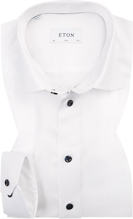 ETON Herren Hemd weiß Slim Fit