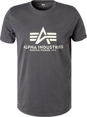 ALPHA INDUSTRIES Herren T-Shirt grau