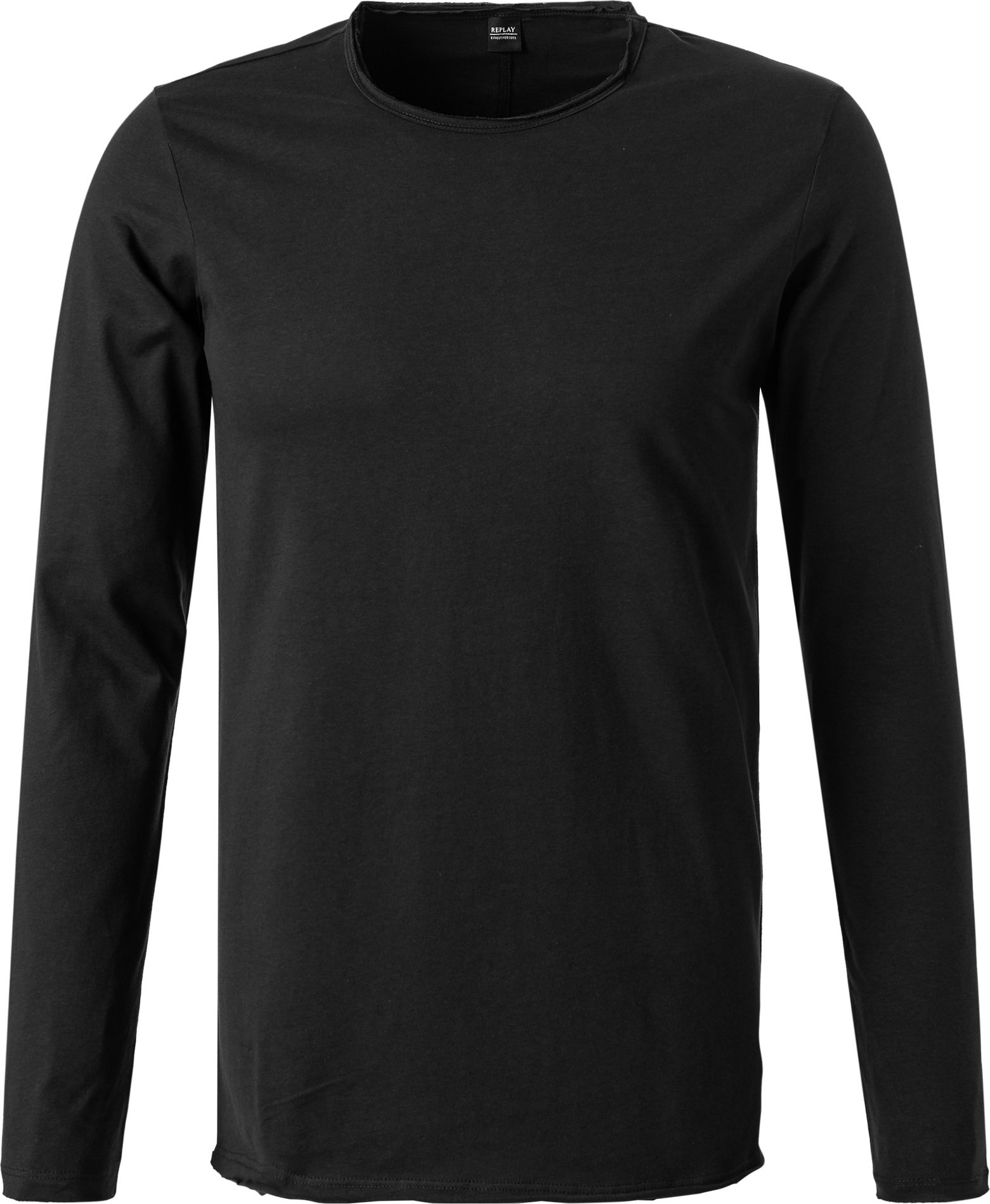 Replay Herren Longsleeve schwarz