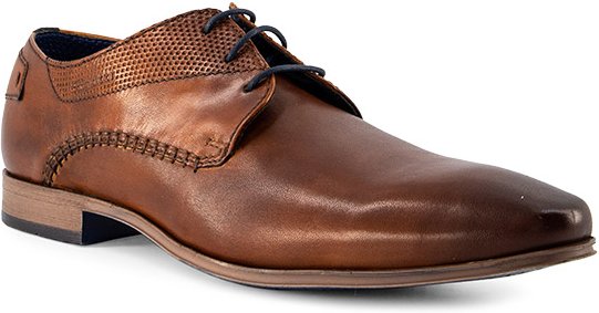 bugatti Herren Derby braun Glattleder