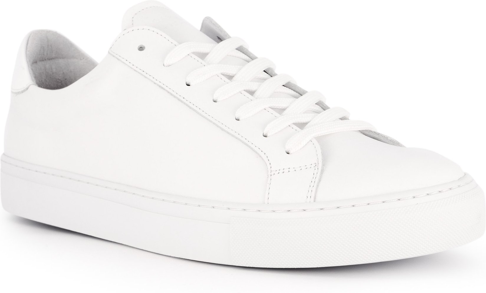 Thumbnail - GARMENT PROJECT Herren Sneaker weiß Glattleder