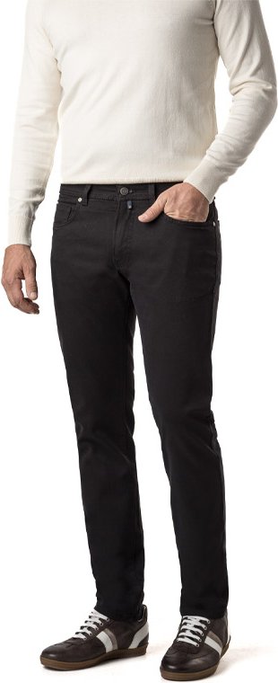 Pierre Cardin Herren Hosen schwarz