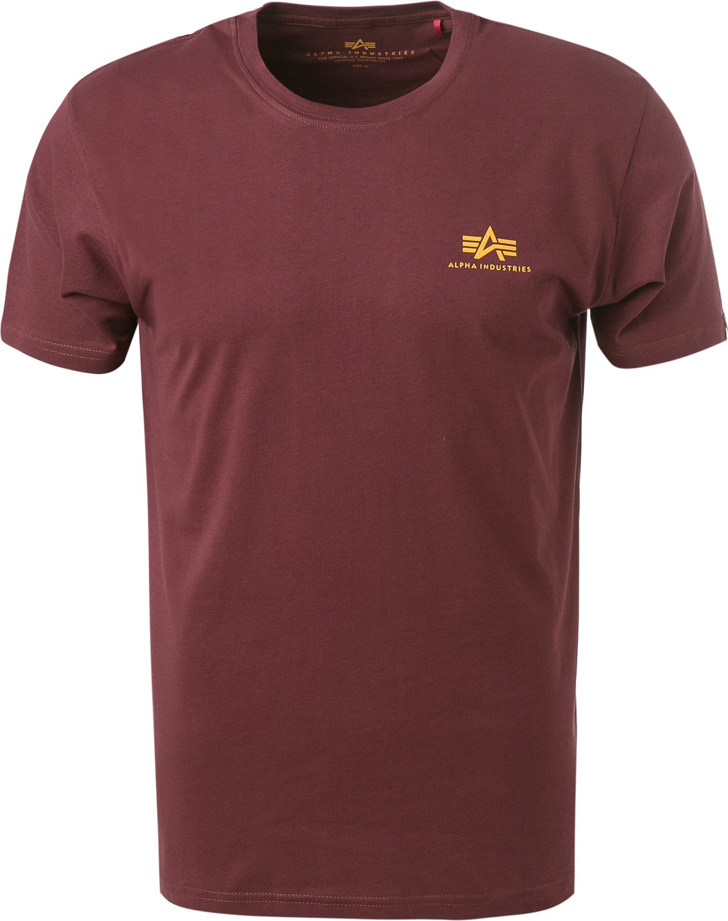 ALPHA INDUSTRIES Herren T-Shirt rot
