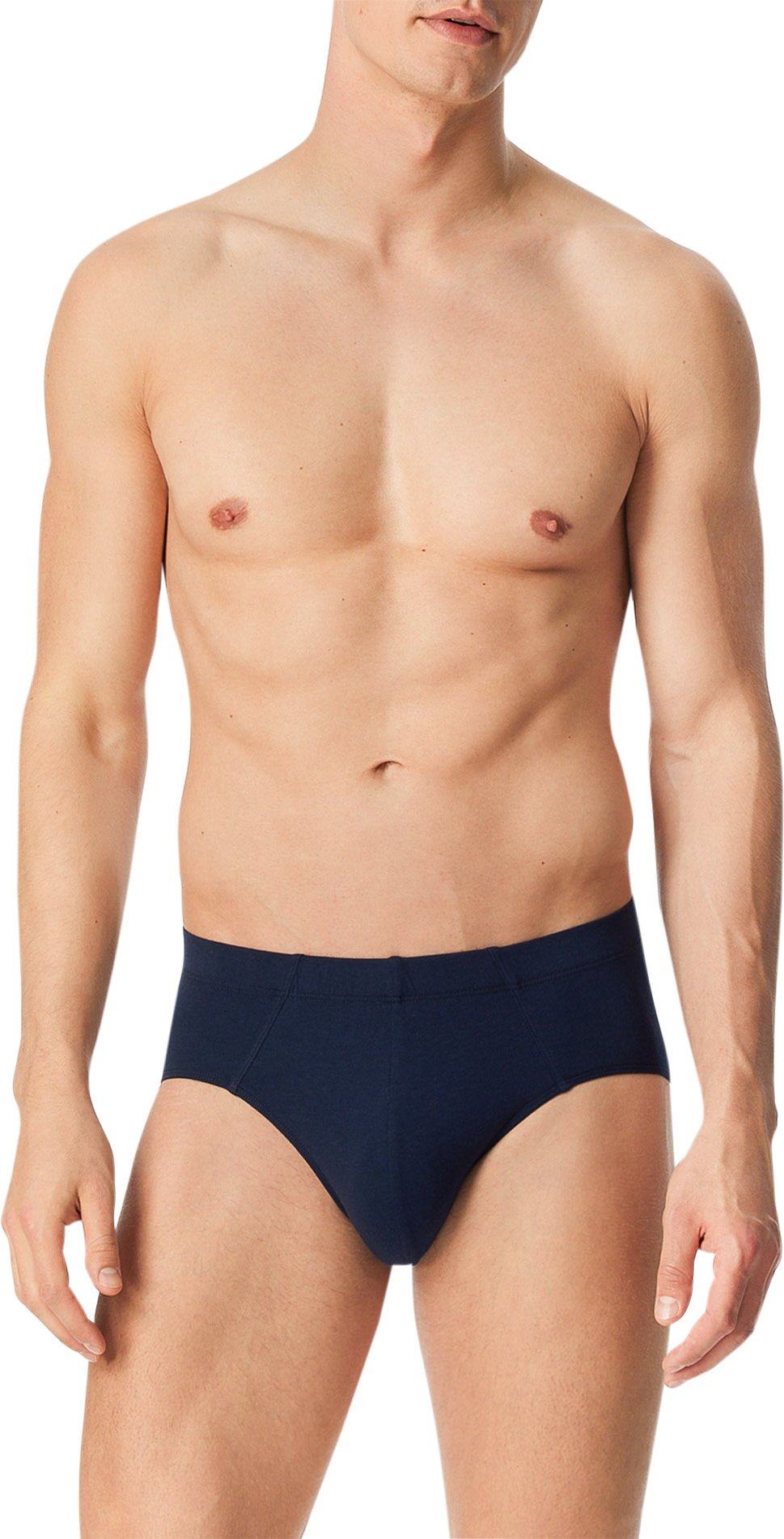 Thumbnail - Schiesser Herren Slips blau Baumwolle & Mix unifarben