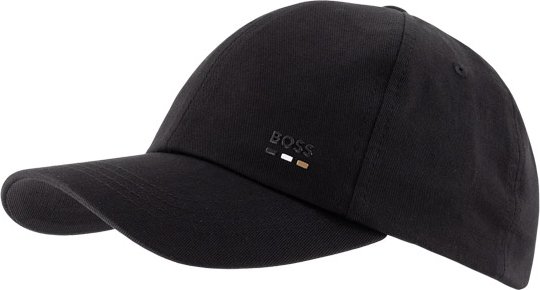 BOSS Black Herren Cap schwarz Baumwolle & Mix