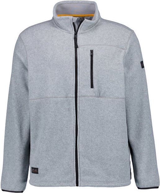 camel active Herren Fleecejacke grau unifarben