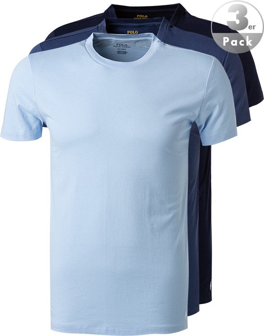 Polo Ralph Lauren Herren Unterwäsche blau,rosa Reine Baumwolle unifarben