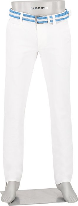 Alberto Golf Herren Hosen weiß