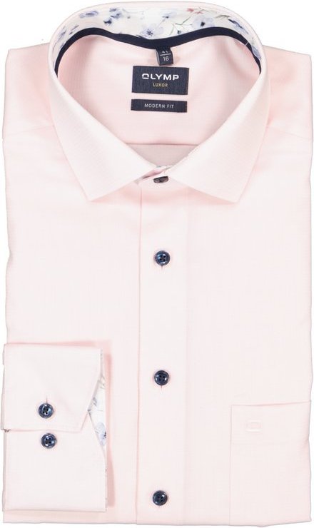 OLYMP Herren Hemd rosa