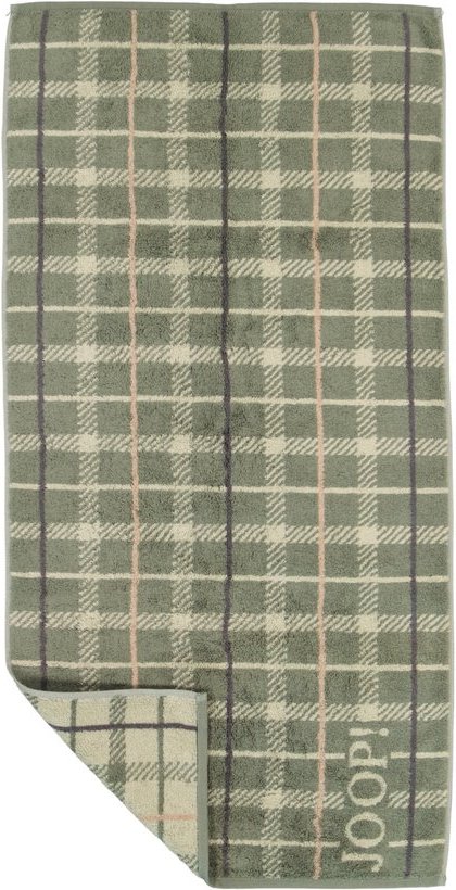 JOOP! Herren Duschtuch beige Kariert