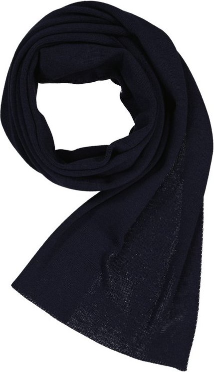 DANTE Herren Schal blau Woll-Stoff