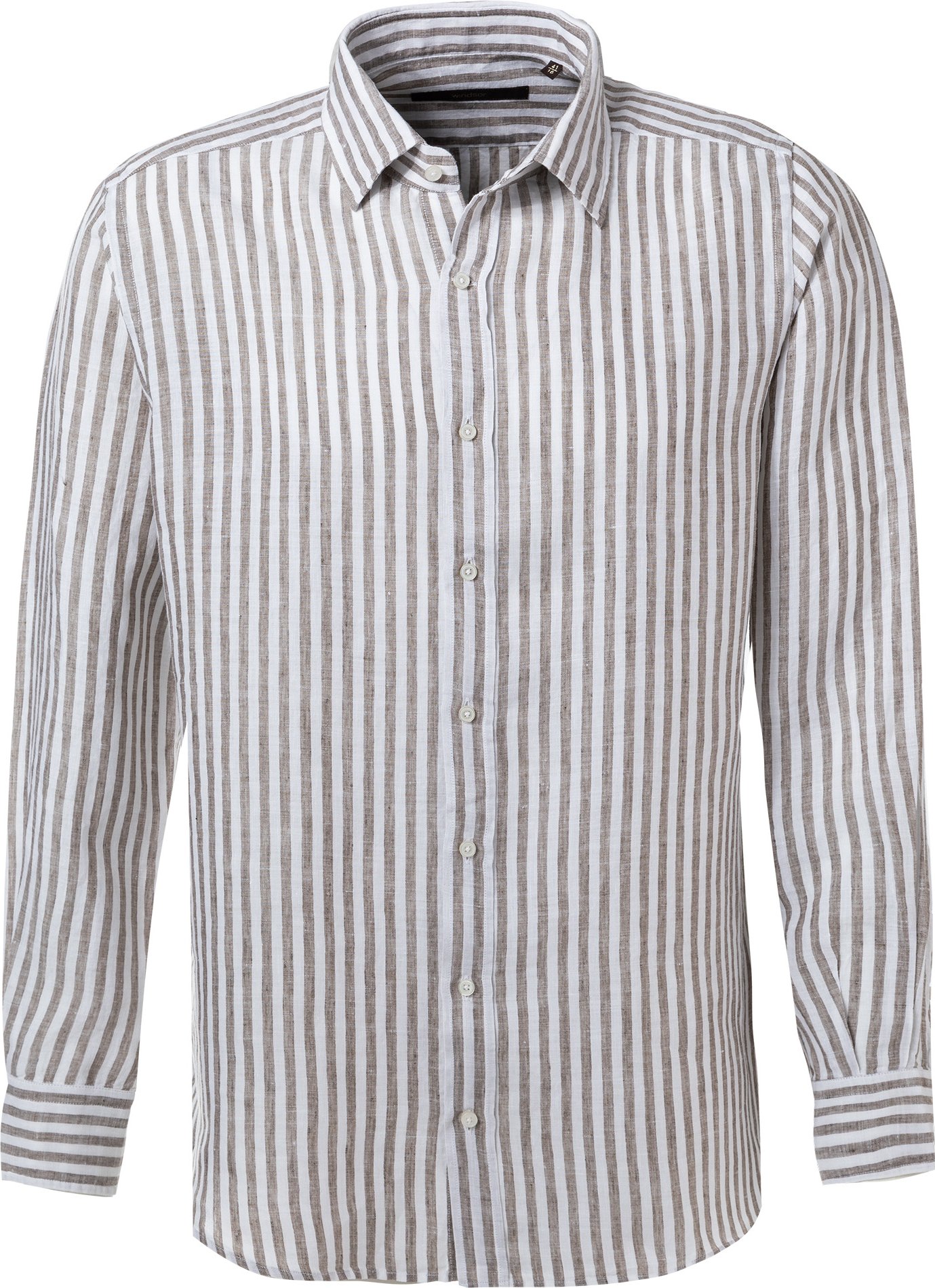 Windsor Herren Hemd braun gestreift
