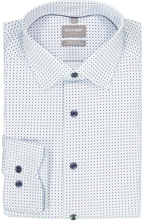 OLYMP Herren Hemd blau