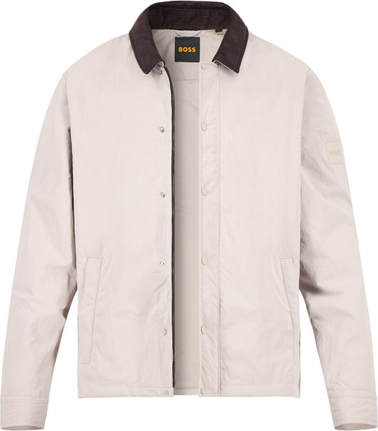 Thumbnail - BOSS Orange Herren Jacke beige unifarben