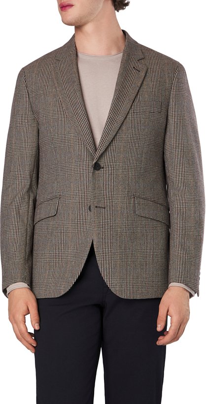HACKETT Herren Sakko braun kariert