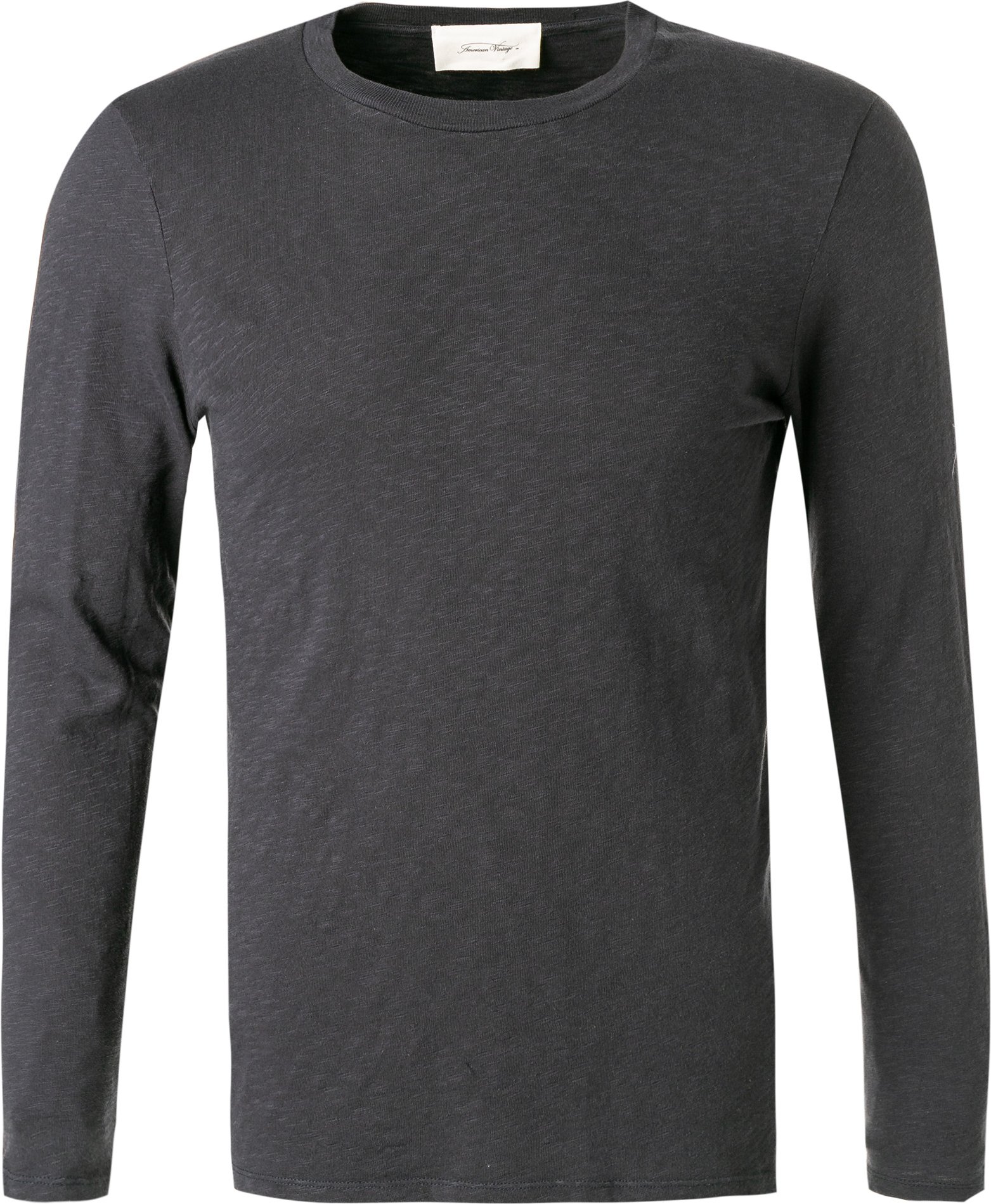 American Vintage Herren Longsleeve blau