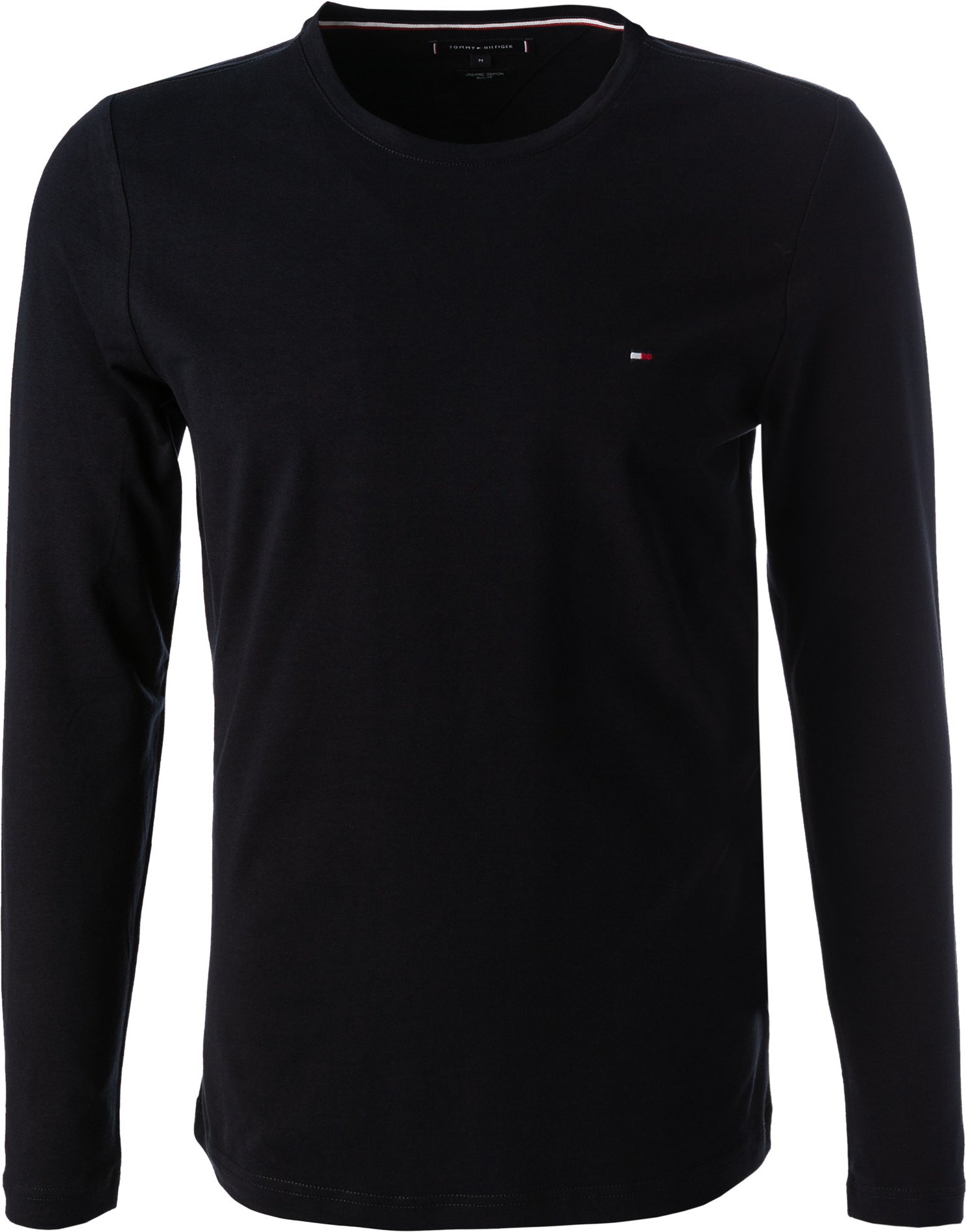 Tommy Hilfiger Herren Longsleeve blau Slim Fit