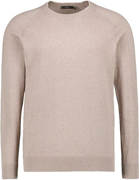 BOGGI MILANO Herren Pullover beige unifarben