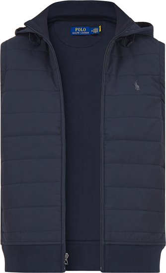Polo Ralph Lauren Herren Weste blau unifarben