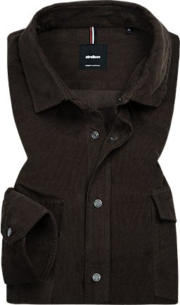 Strellson Herren Hemd braun