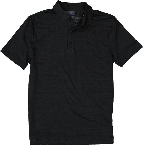 OLYMP Herren Polo-Shirt schwarz