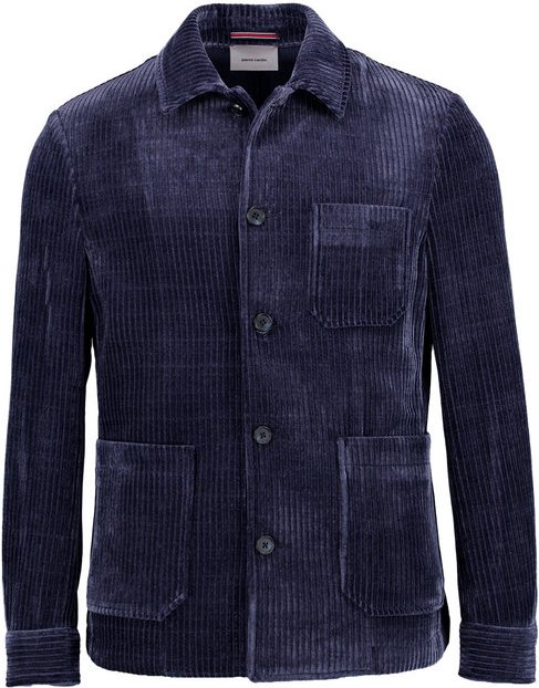 Pierre Cardin Herren Overshirt blau