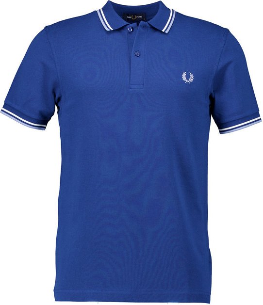 Fred Perry Herren Polo-Shirt blau
