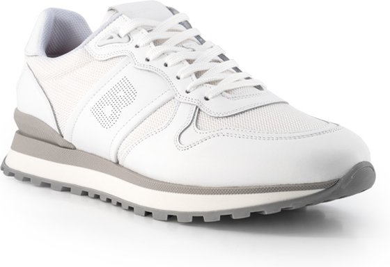 BOGNER Herren Sneaker beige Glattleder