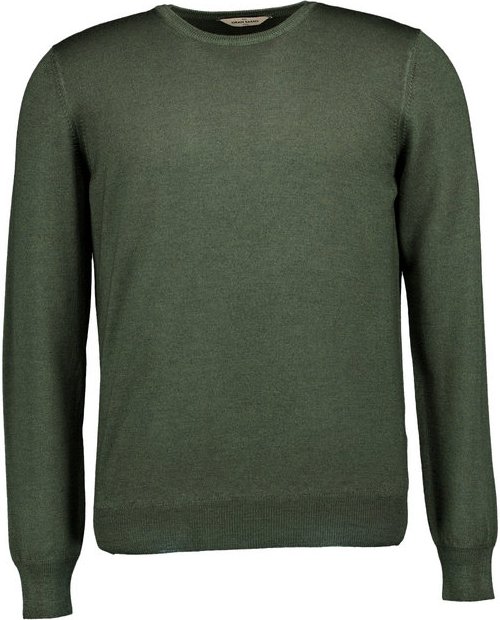 Thumbnail - Gran Sasso Herren Pullover grün unifarben