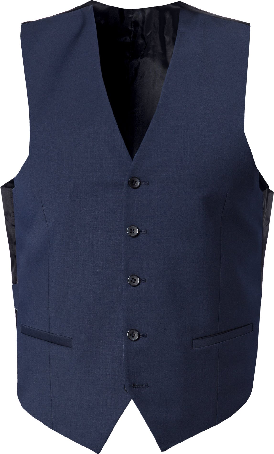 Thumbnail - CG Herren Weste blau Slim Fit