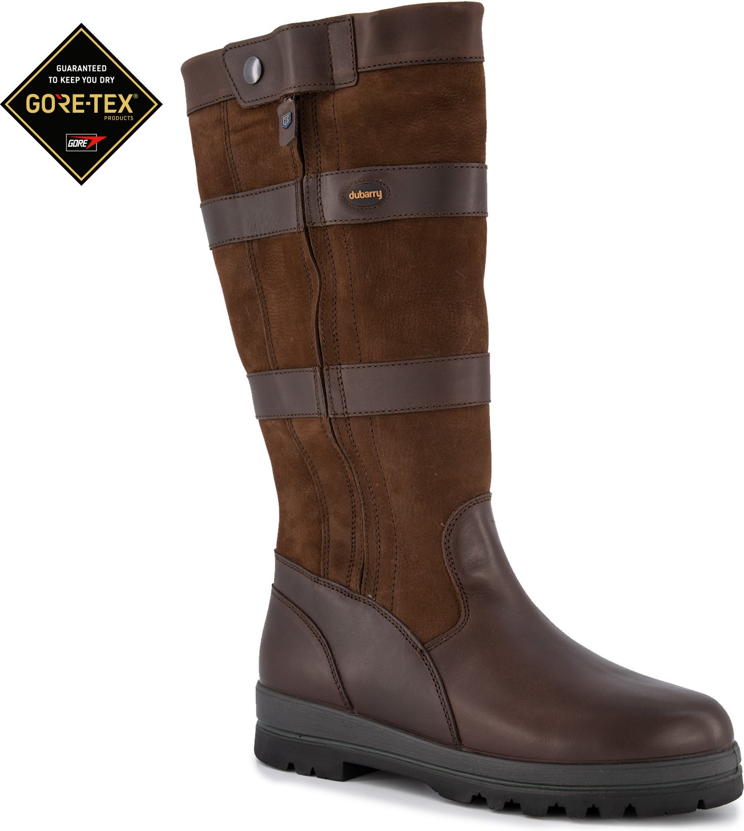 dubarry Herren Stiefel braun Glattleder