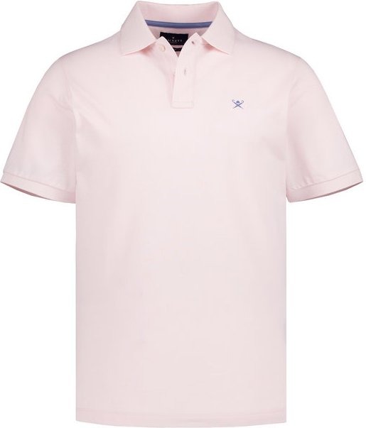 HACKETT Herren Polo-Shirt rosa Slim Fit