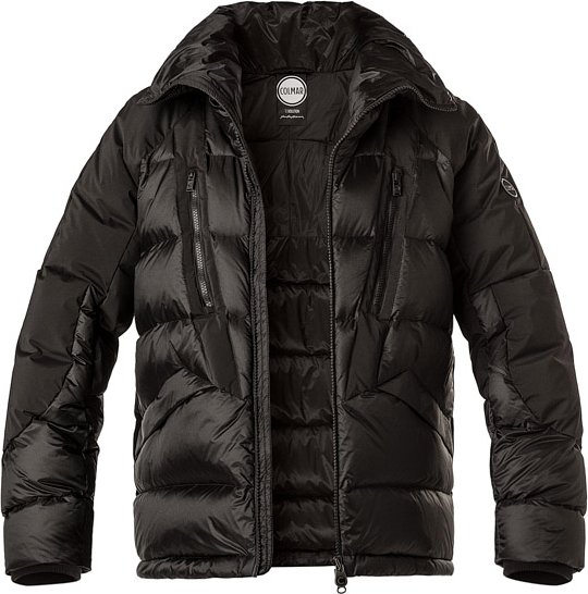 COLMAR Herren Daunenjacke schwarz unifarben