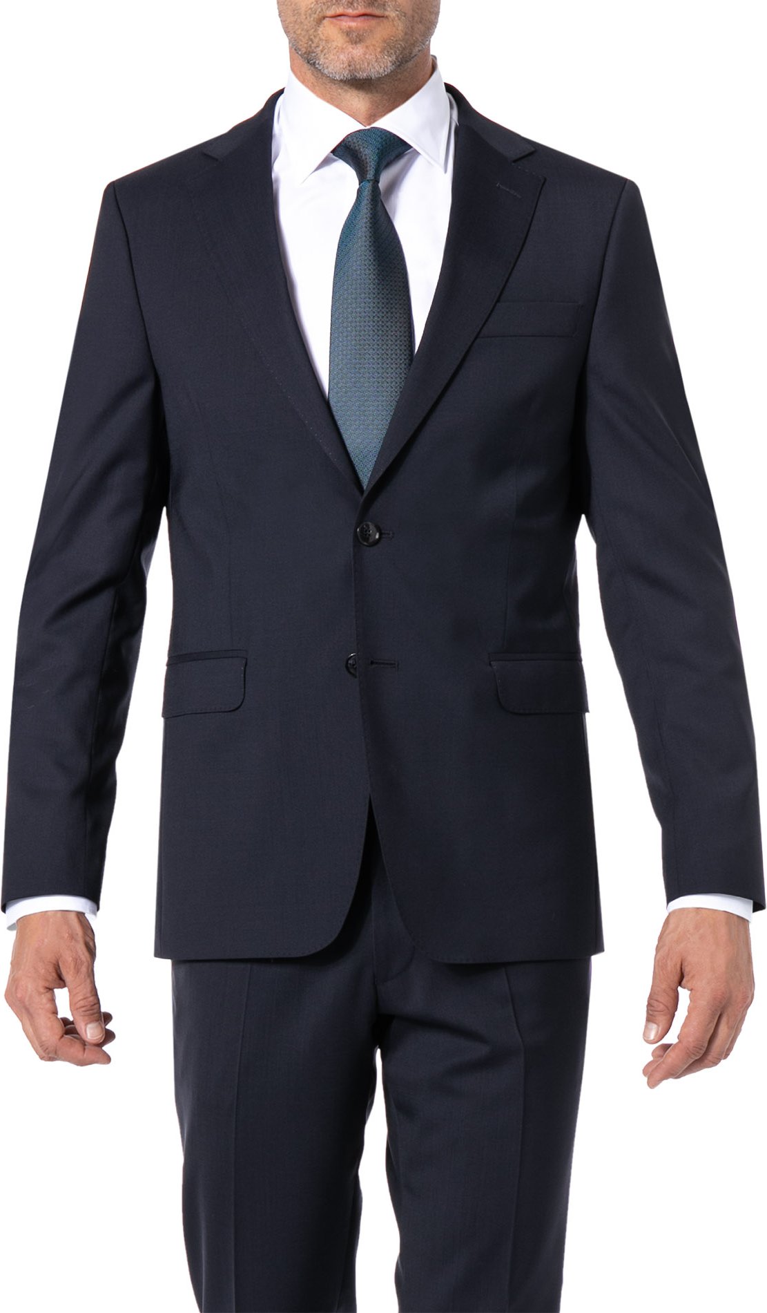 OSCAR JACOBSON Herren Sakko blau