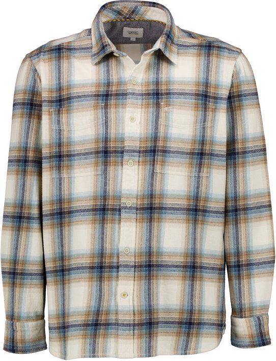 camel active Herren Hemd orange kariert