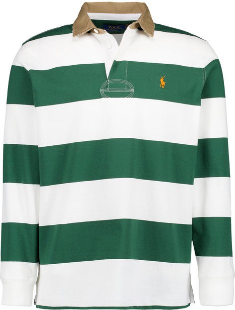 Polo Ralph Lauren Herren Pullover grün Gestreift Classic Fit