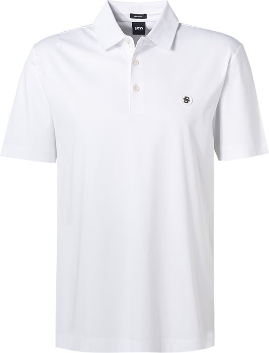 Thumbnail - BOSS Black Herren Polo-Shirt weiß