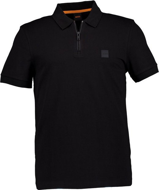 BOSS Orange Herren Polo-Shirts schwarz