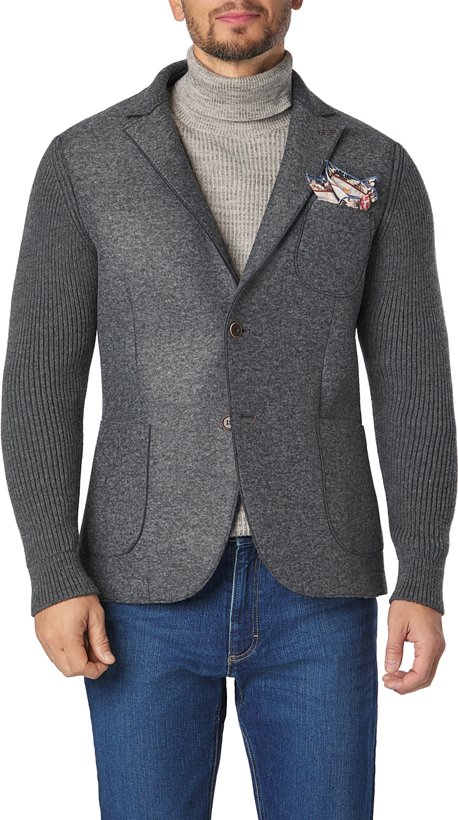 BOB Herren Sakko grau