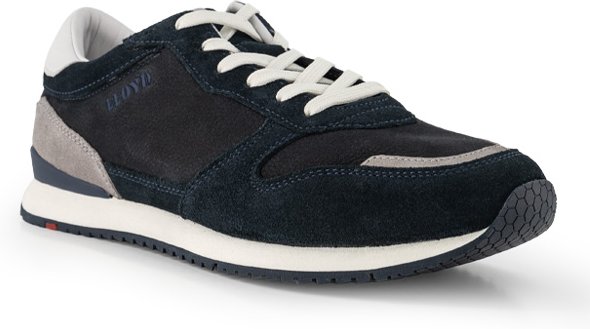 LLOYD Herren Sneaker blau Glattleder