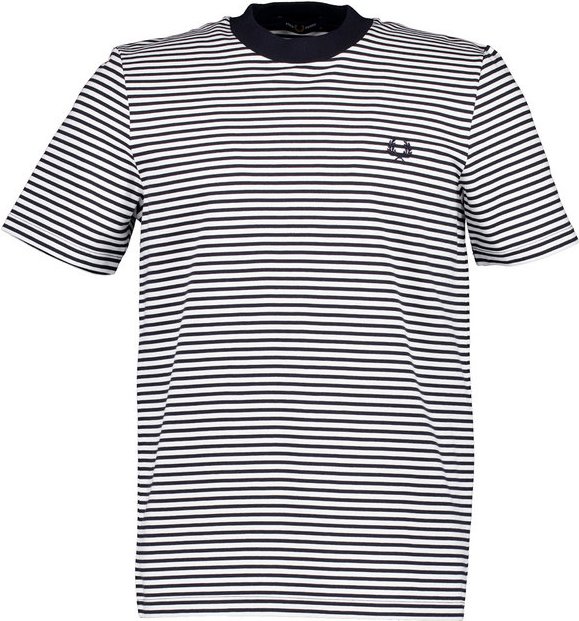 Fred Perry Herren T-Shirt blau gestreift