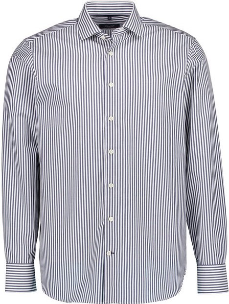 OLYMP Signature Herren Hemd blau gestreift